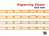 Gold Filled Flat Paperclip Chain, 5x2 mm, (GF-020)